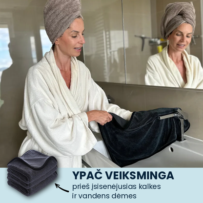 Ypač veiksminga prieš įsisenėjusias kalkes ir vandens dėmes