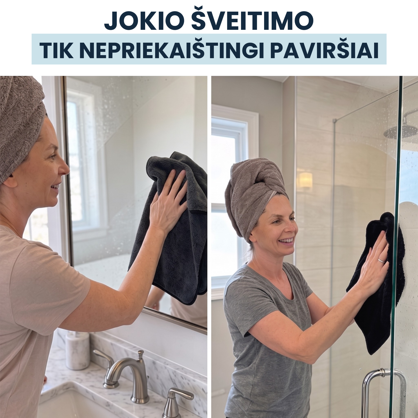 Jokio šveitimo – tik nepriekaištingi paviršiai